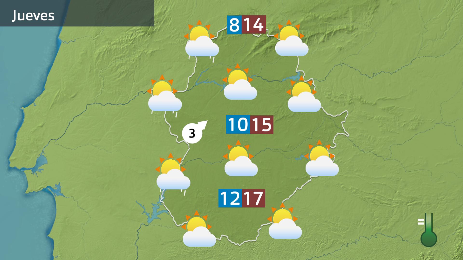 Previsión Extremadura