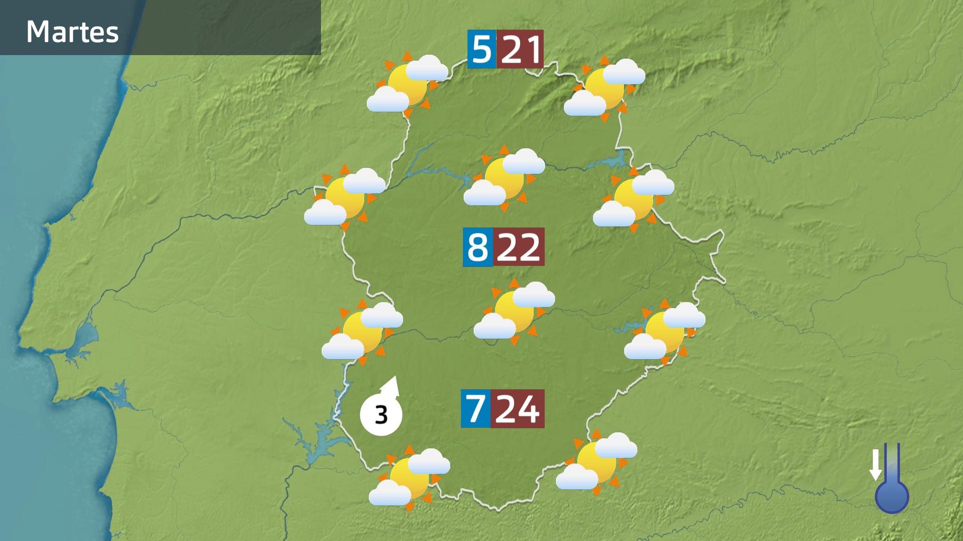 Previsión Extremadura