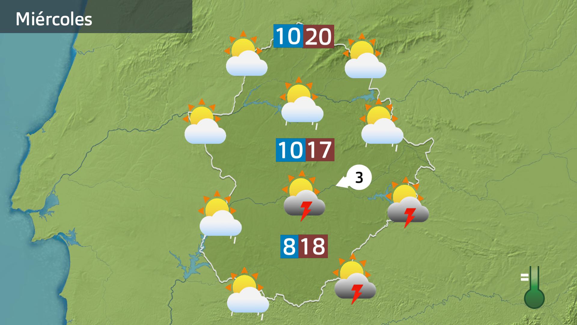 Previsión Extremadura