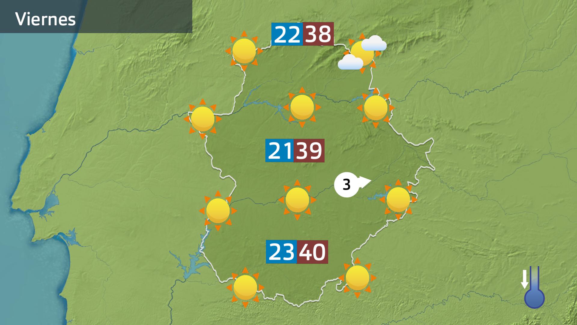 Prevision Extremadura