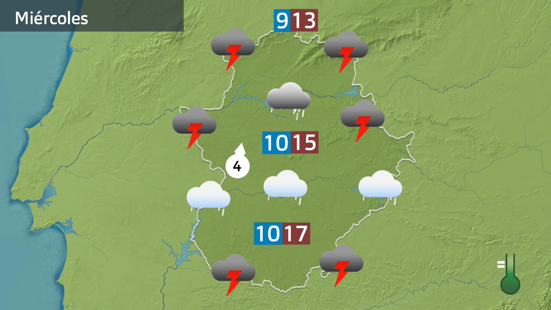 Previsión Exremadura