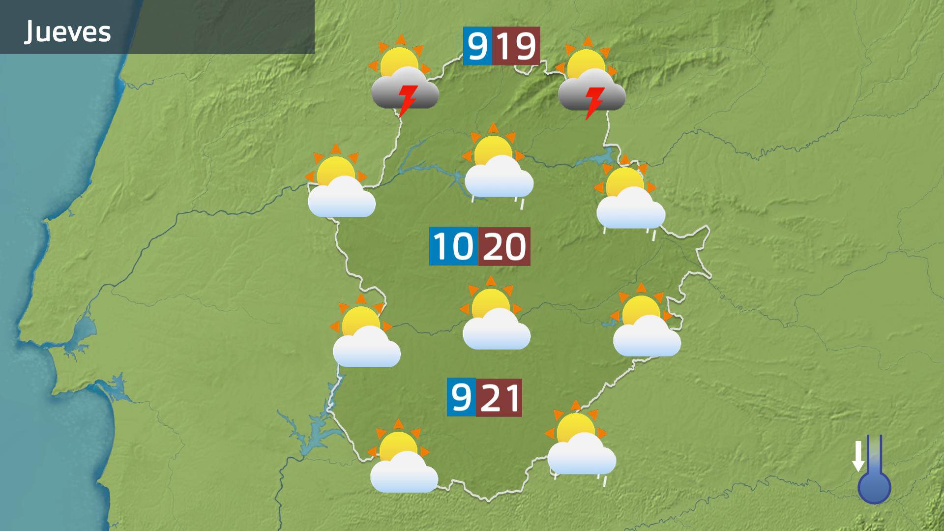 Previsión Extremadura