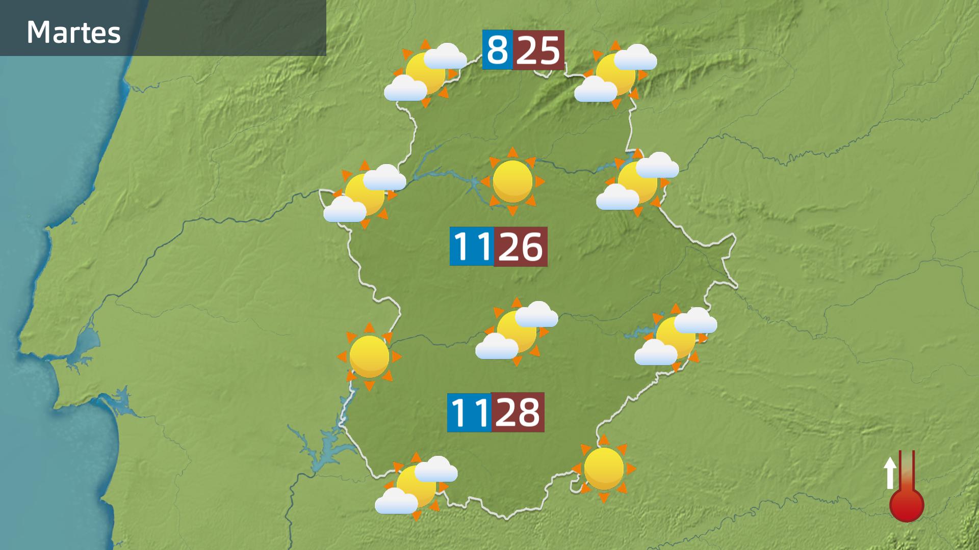 Previsión Extremadura