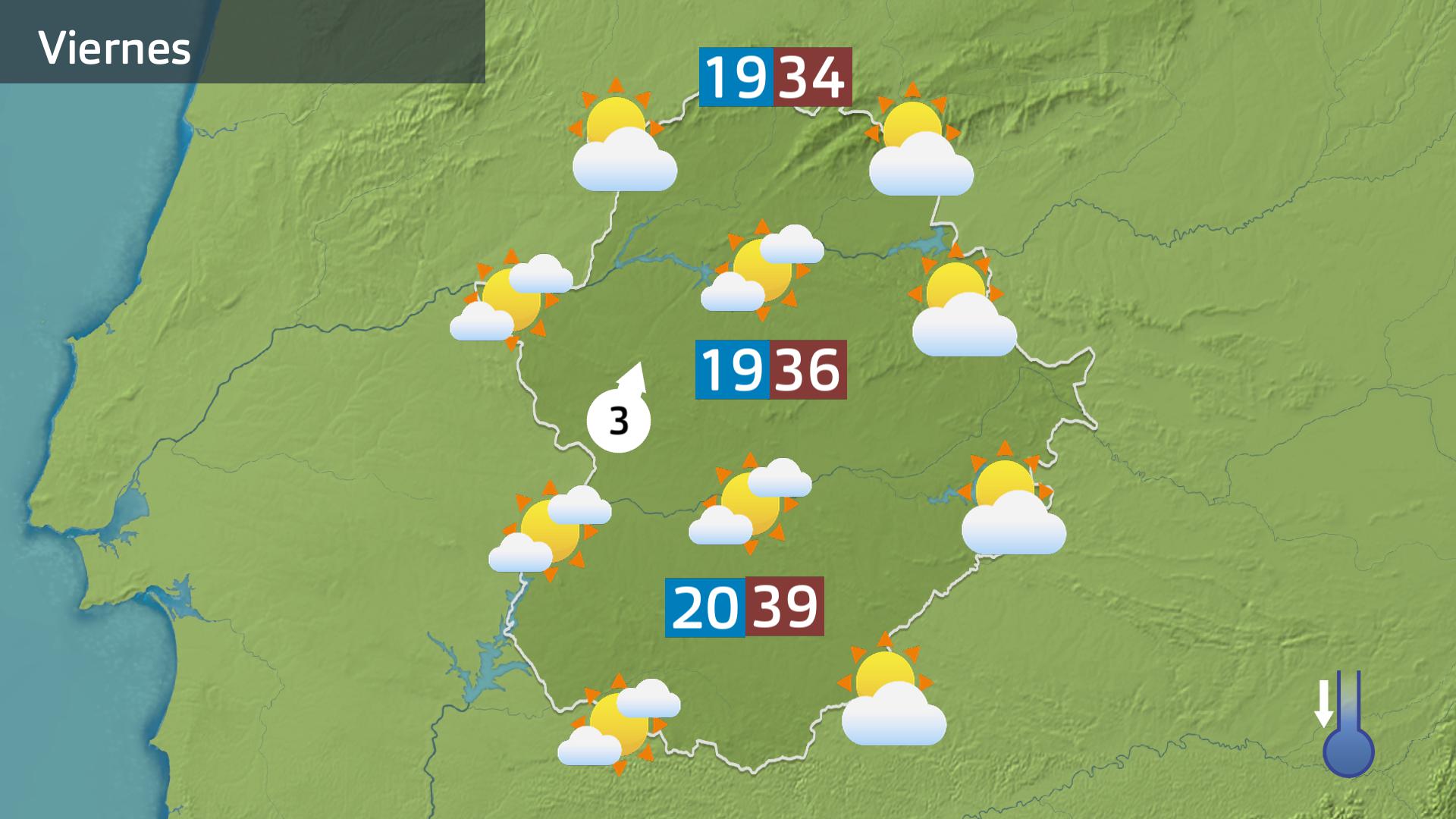 Previsión Extremadura
