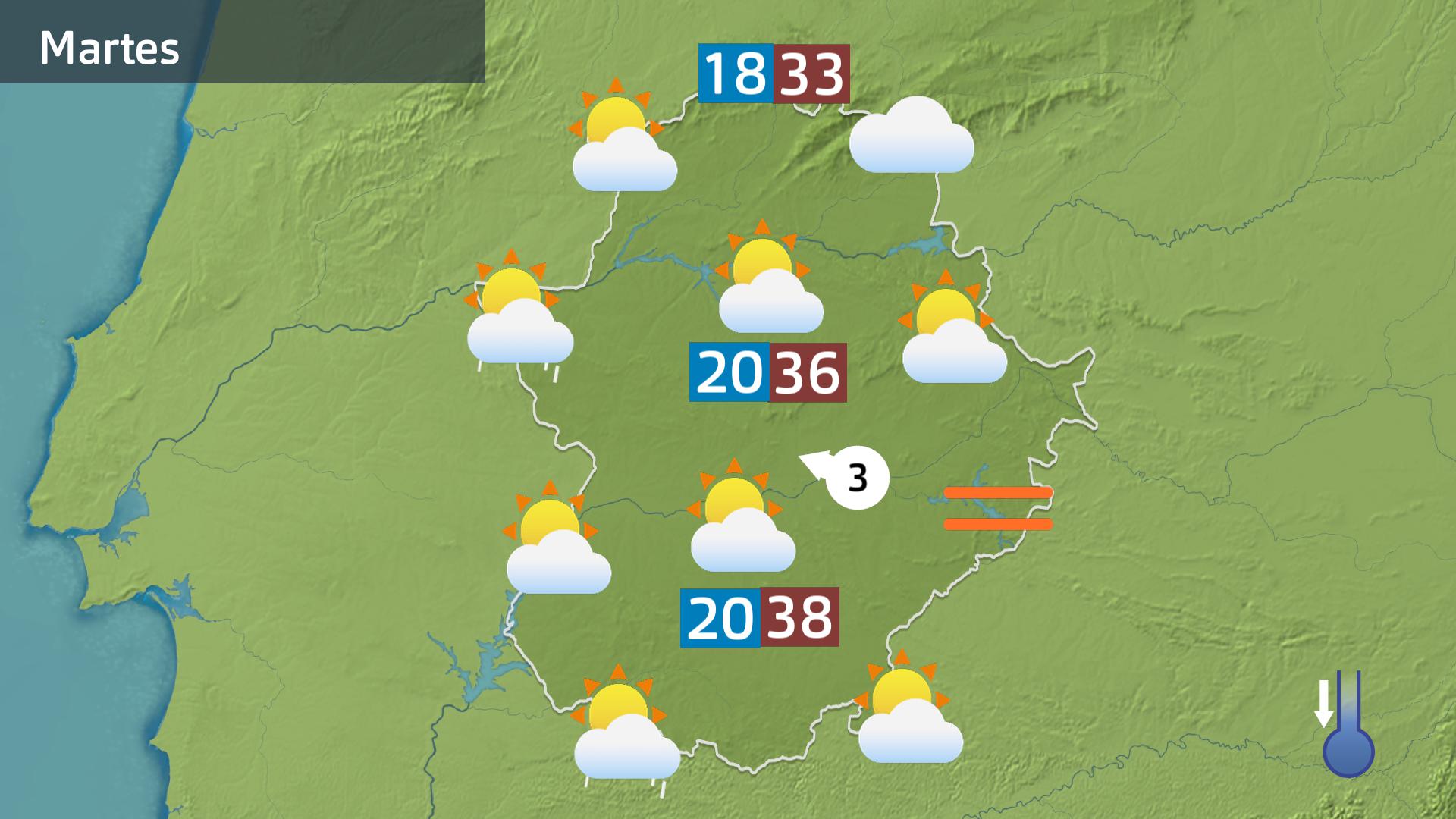 Previsión Extremadura