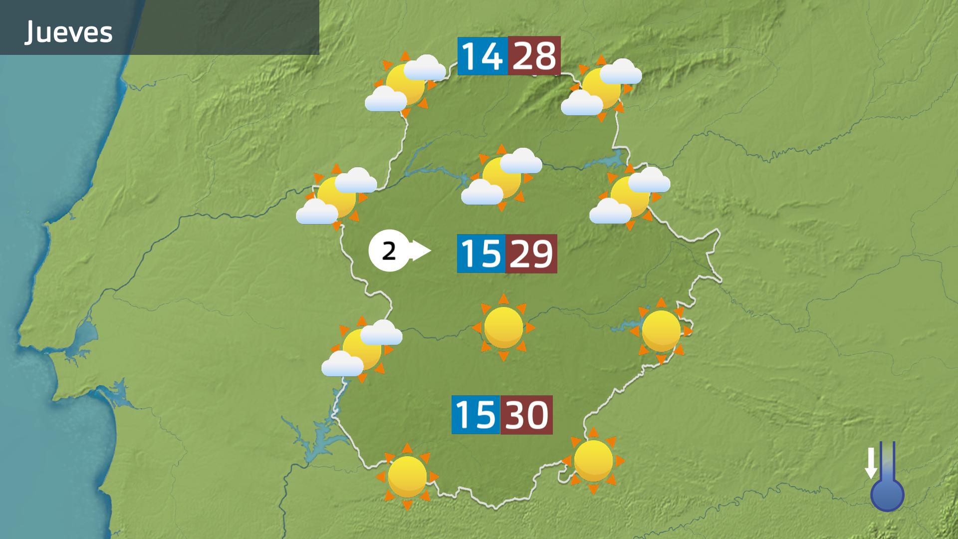 Previsión Extremadura