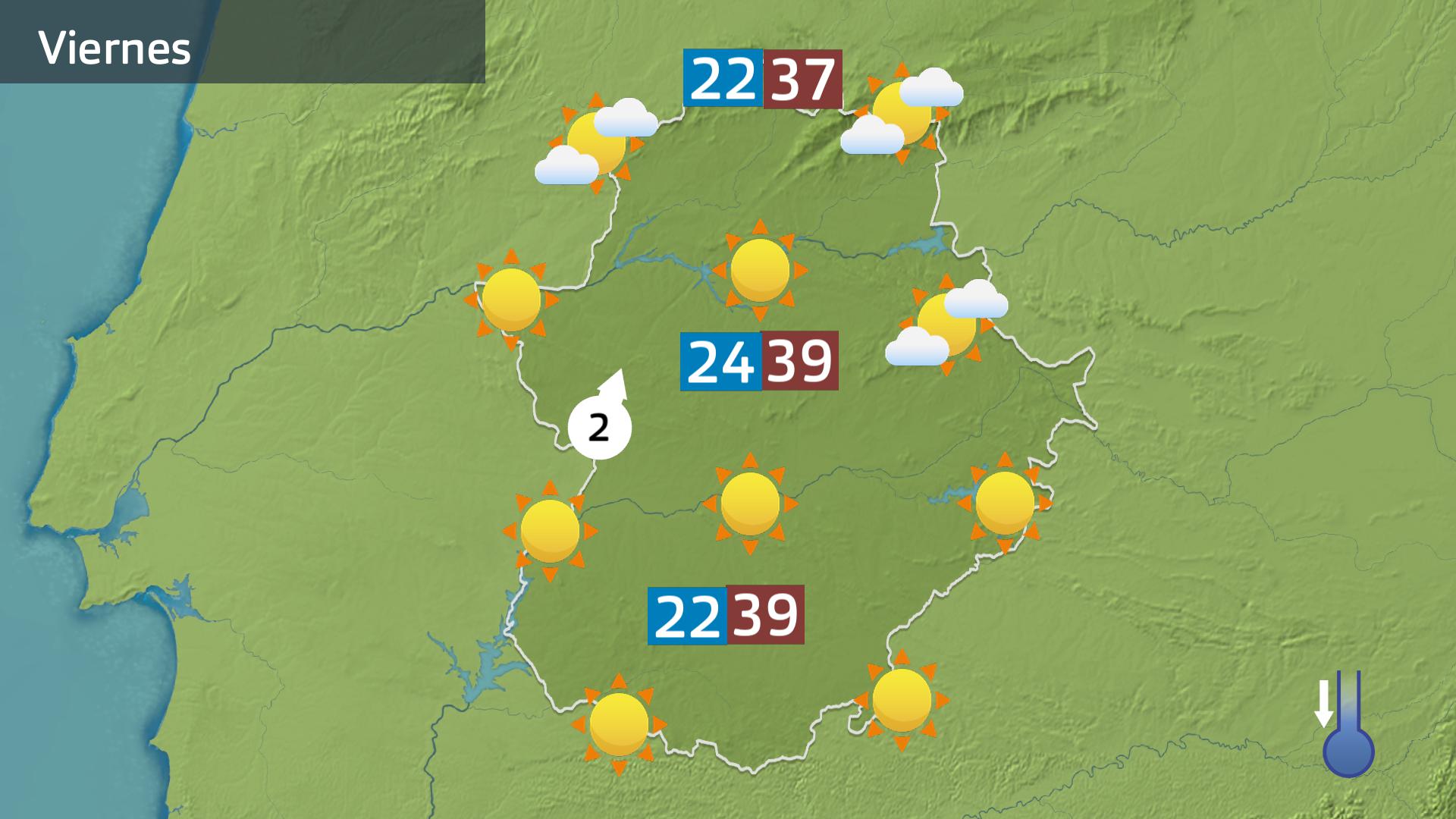 Previsión Extremadura