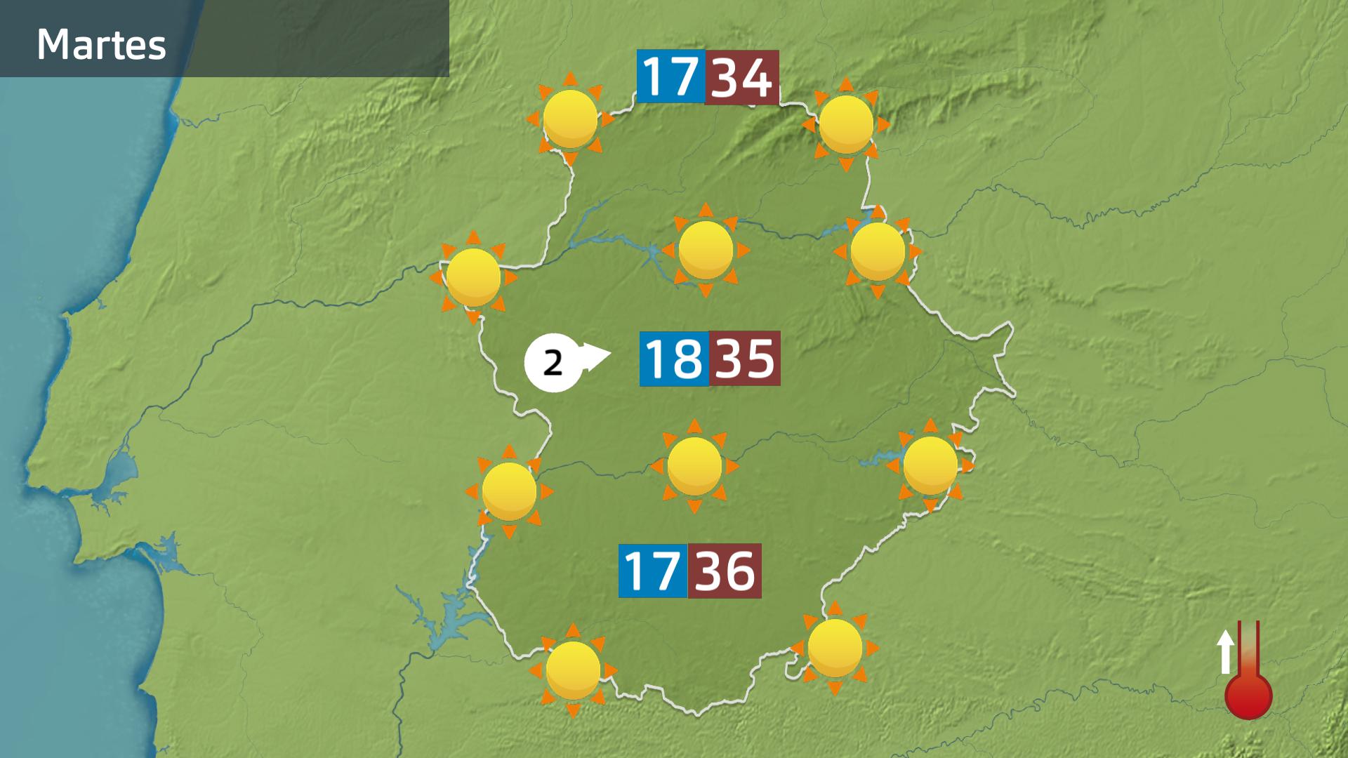 Previsión Extremadura