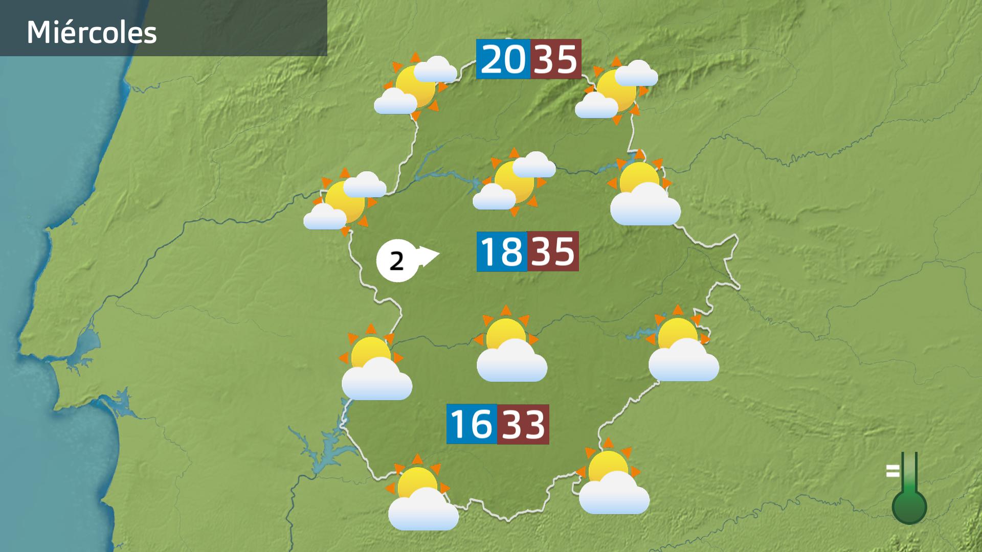 Previsión Extremadura