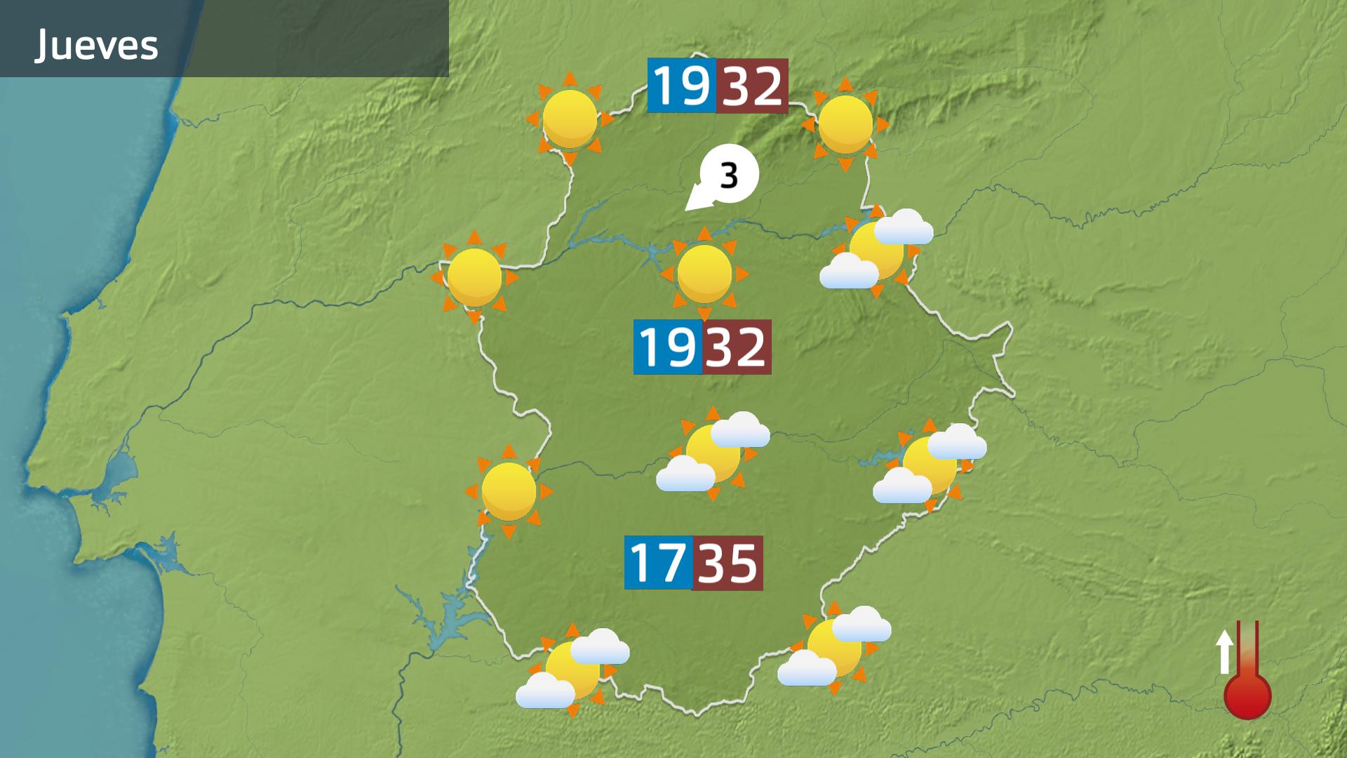Previsión Extremadura
