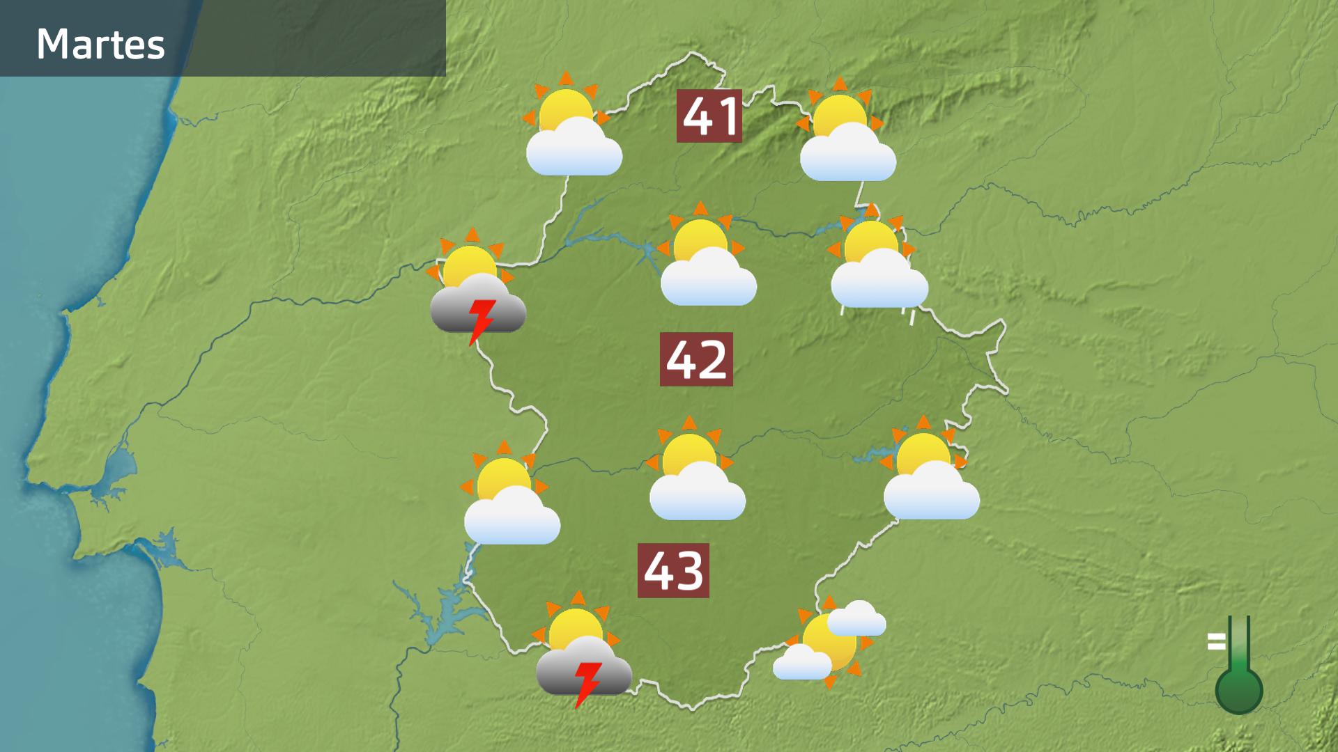 Previsión Extremadura