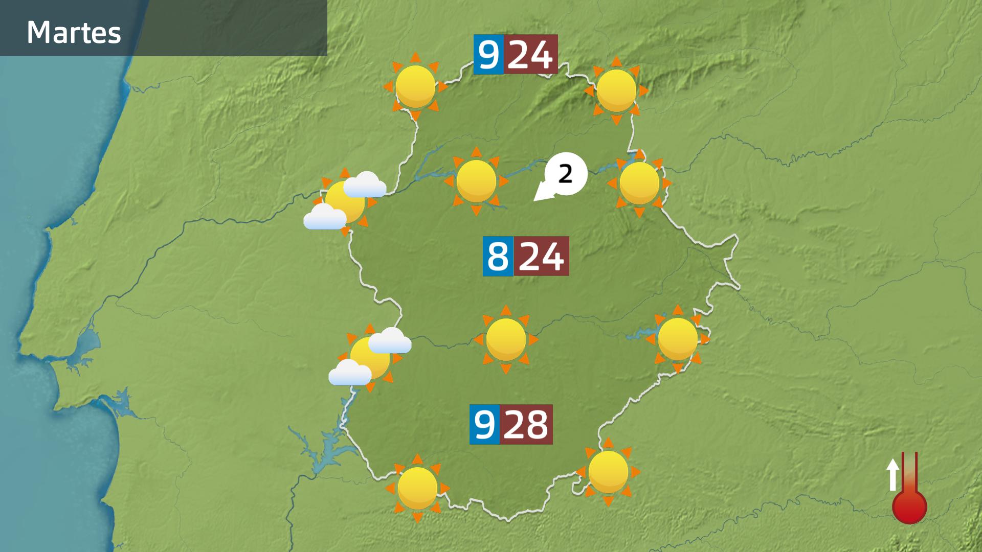 Previsión Extremadura