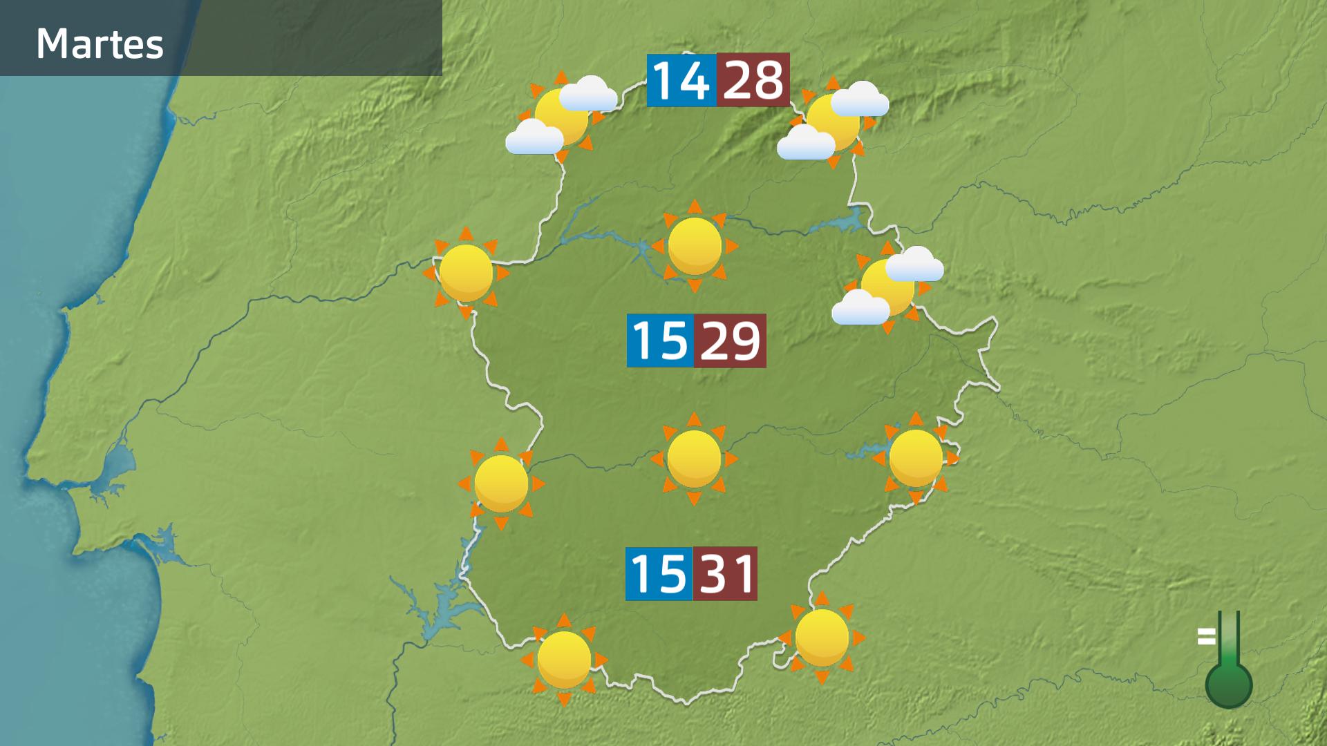 Previsión Extremadura