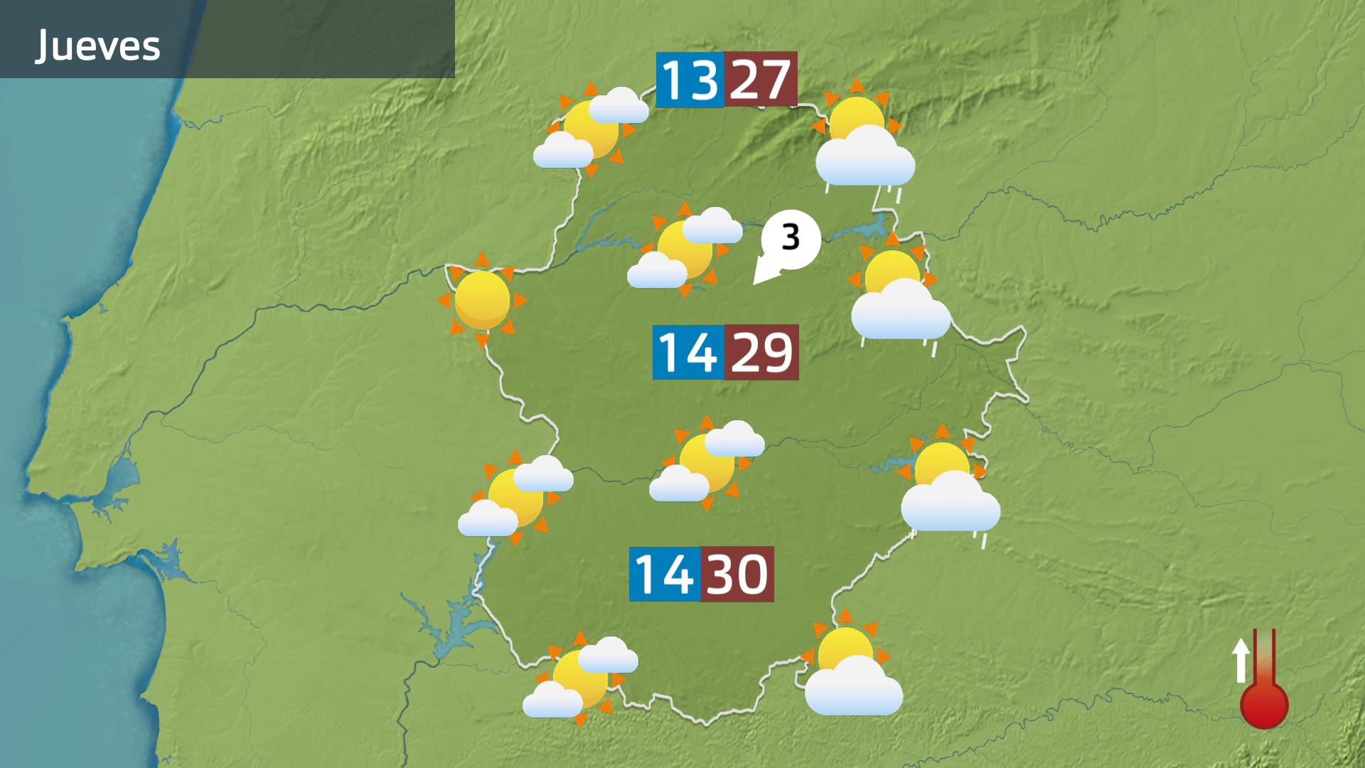 Previsión Extremadura