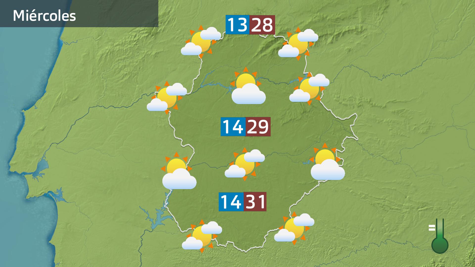Previsión Extremadura
