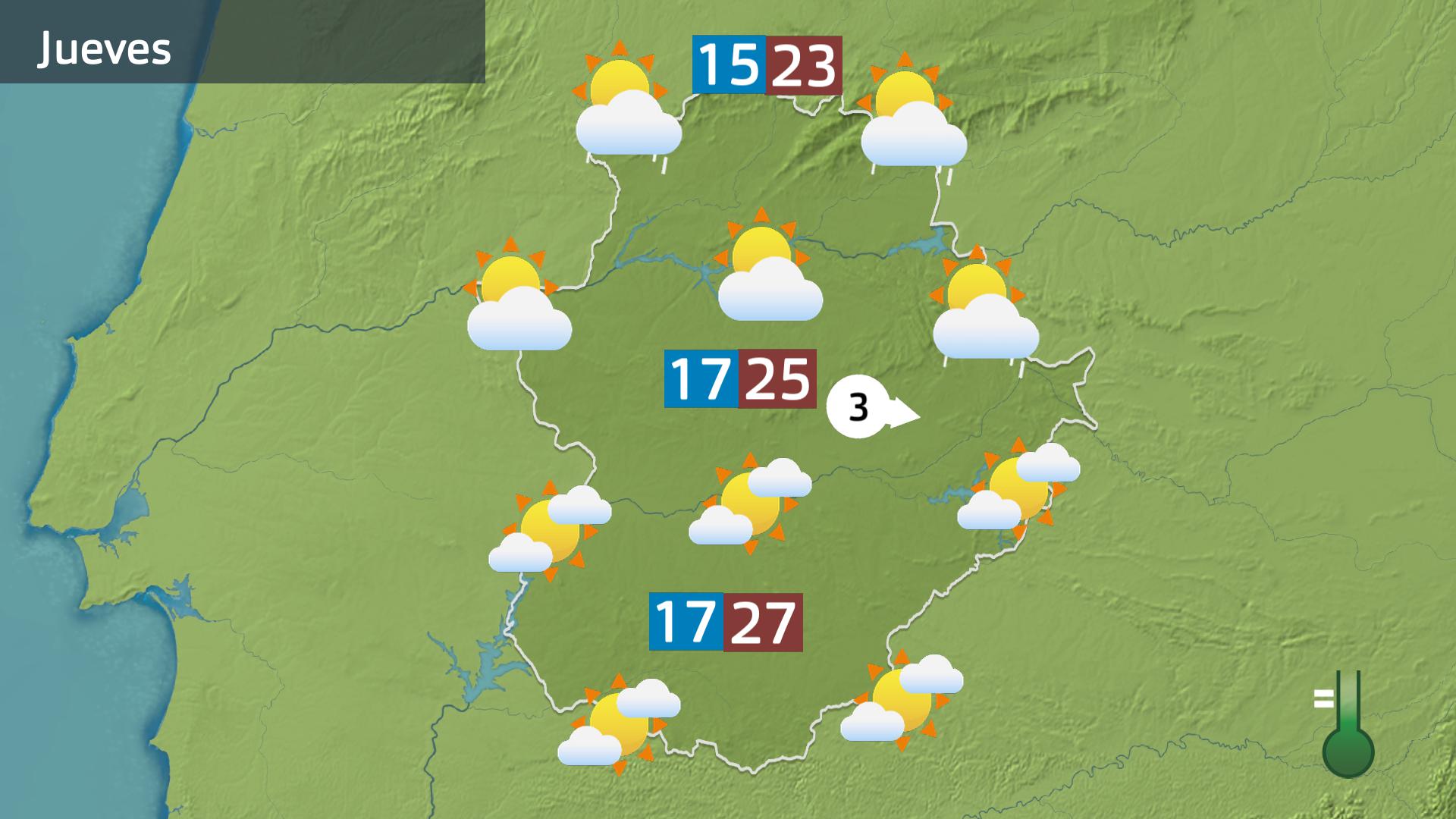 Previsión Extremadura