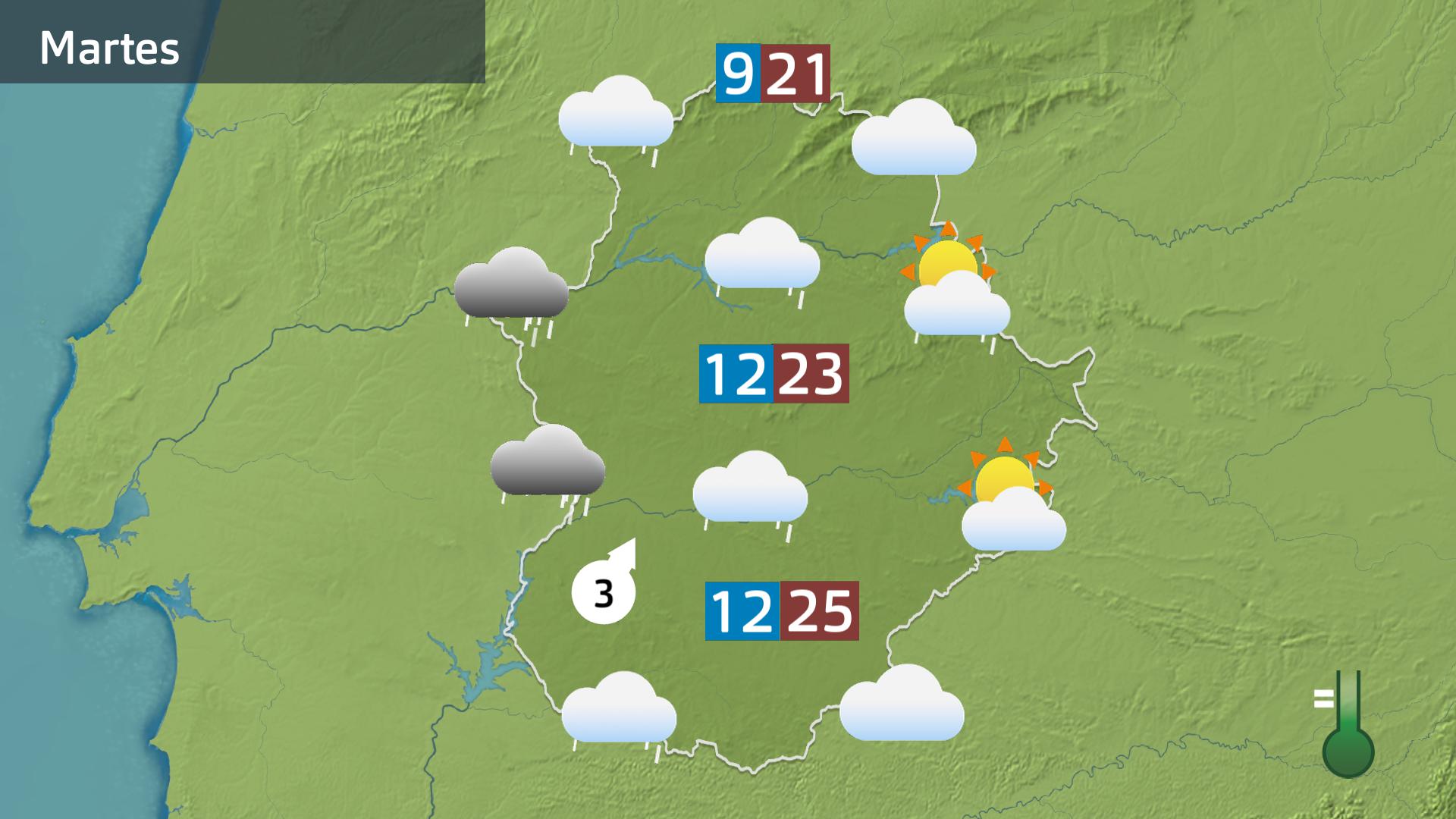 Previsión Extremadura