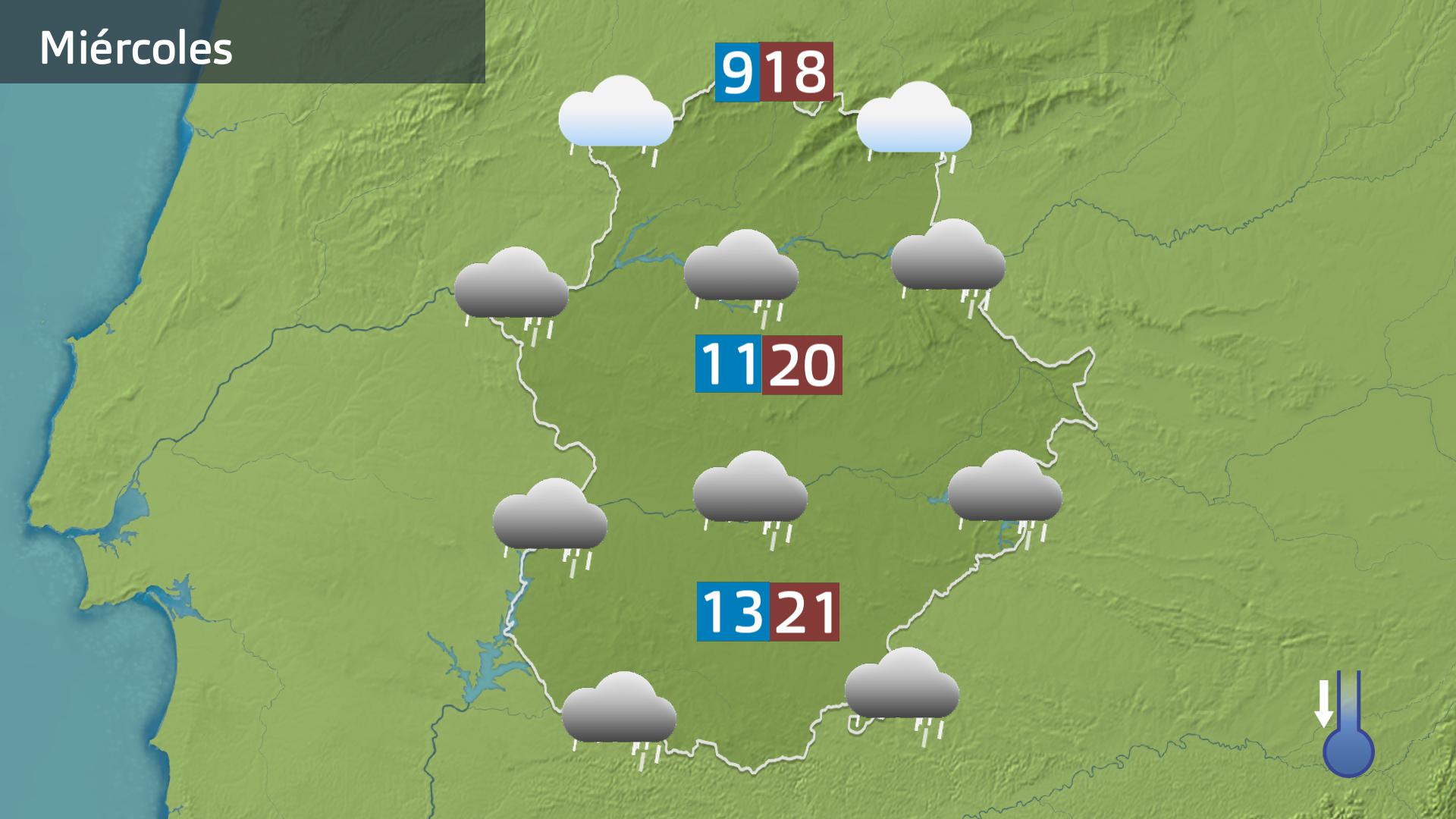 Previsión Extremadura