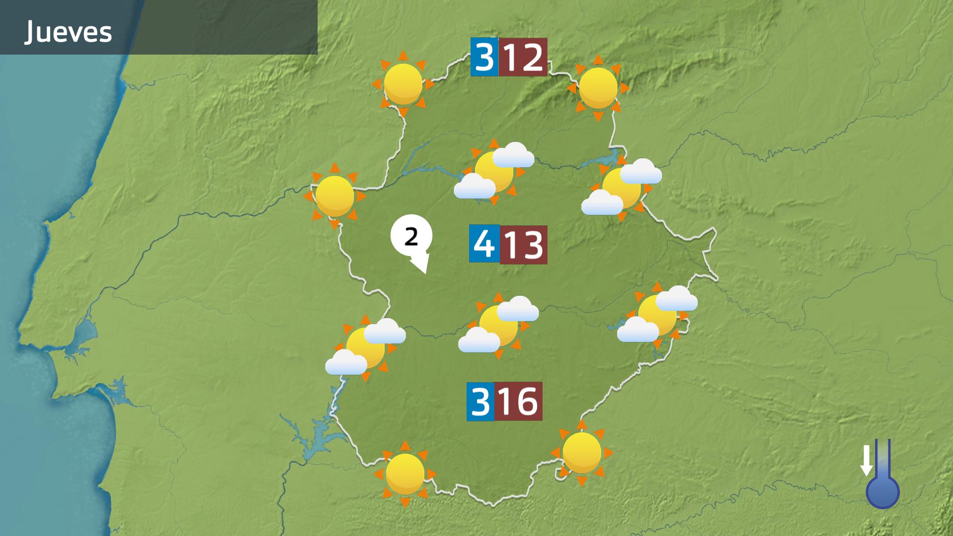 Previsión Extremadura