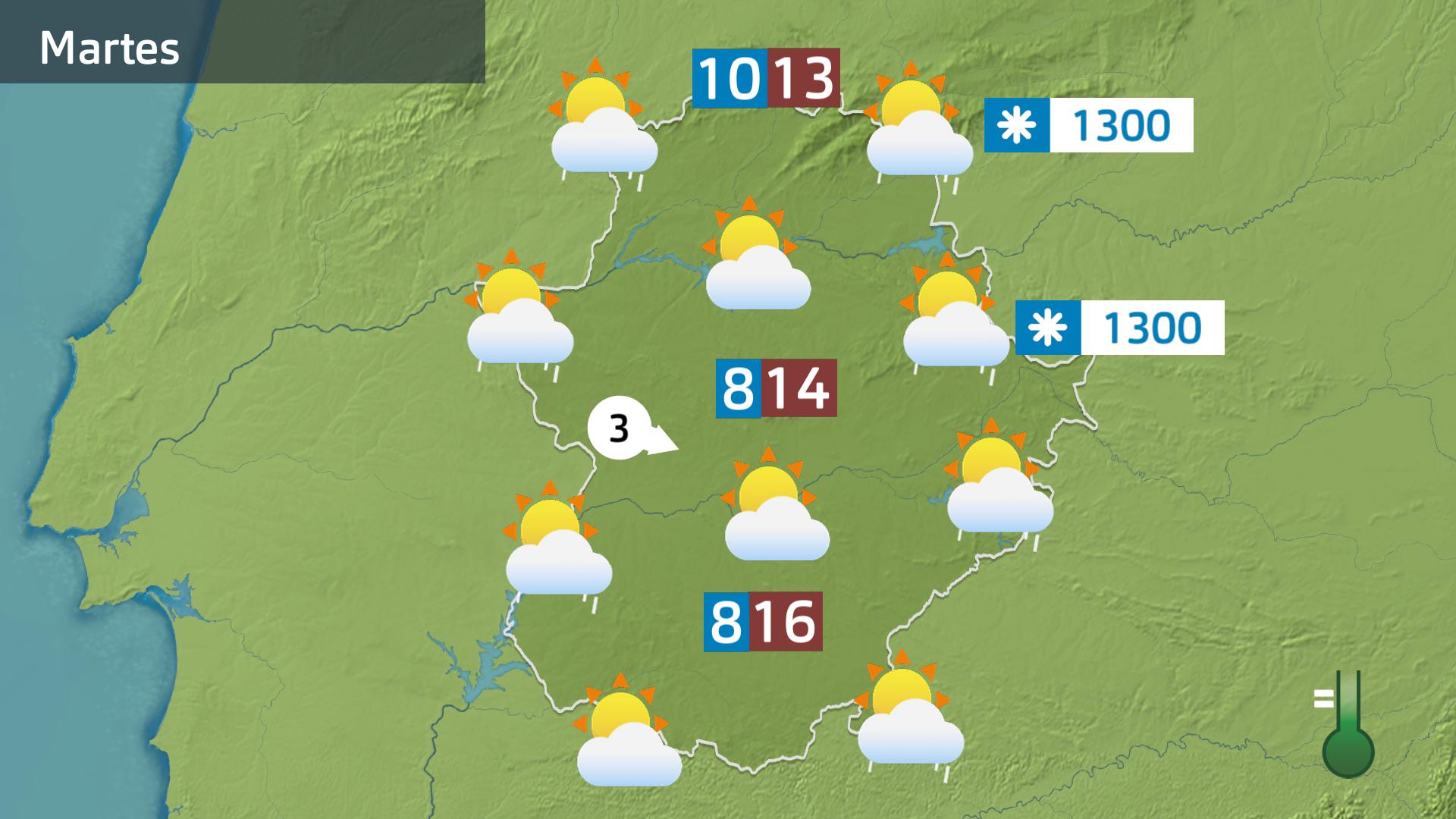 Previsión Extremadura