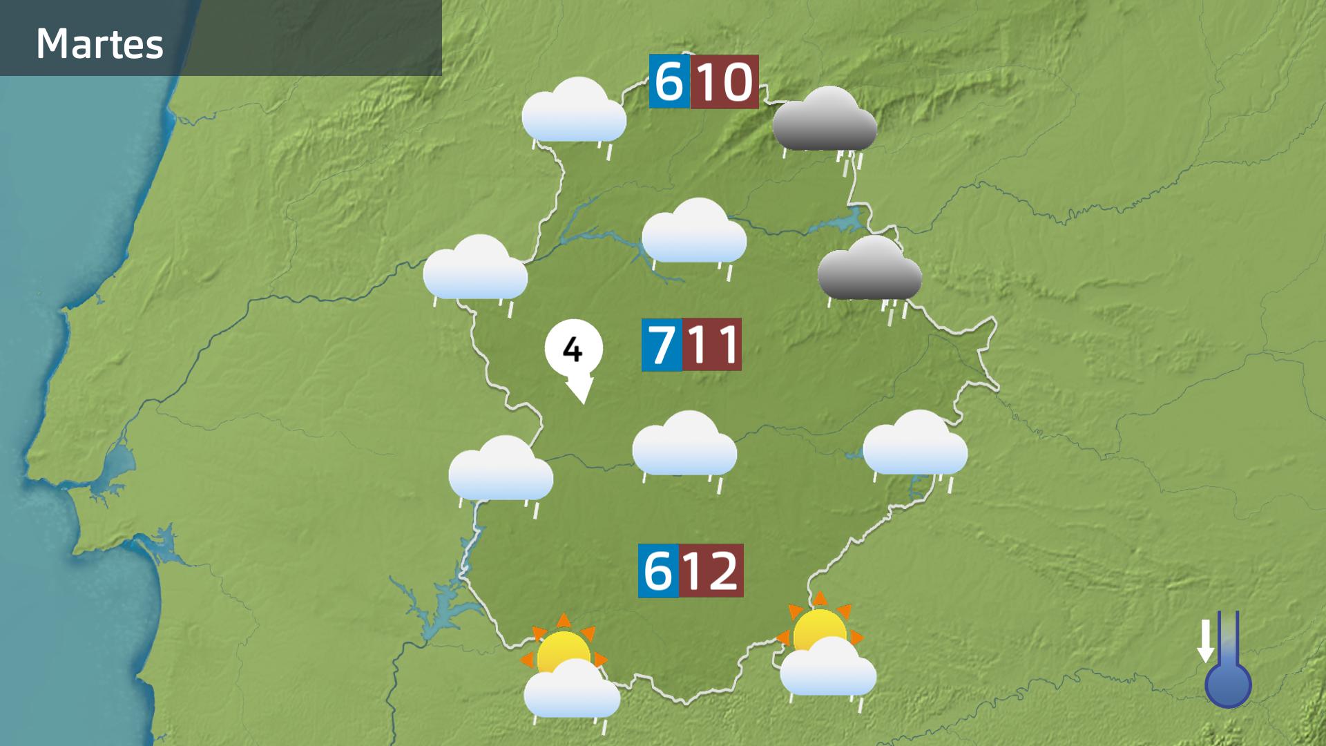 Previsión Extremadura