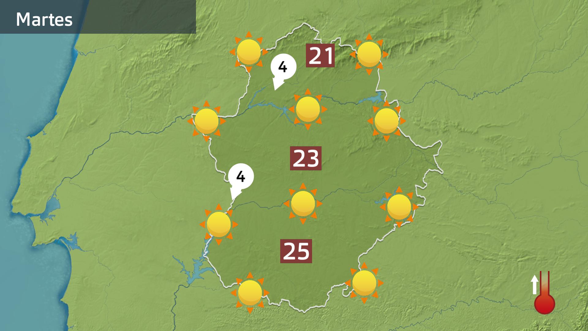 Previsión Extremadura
