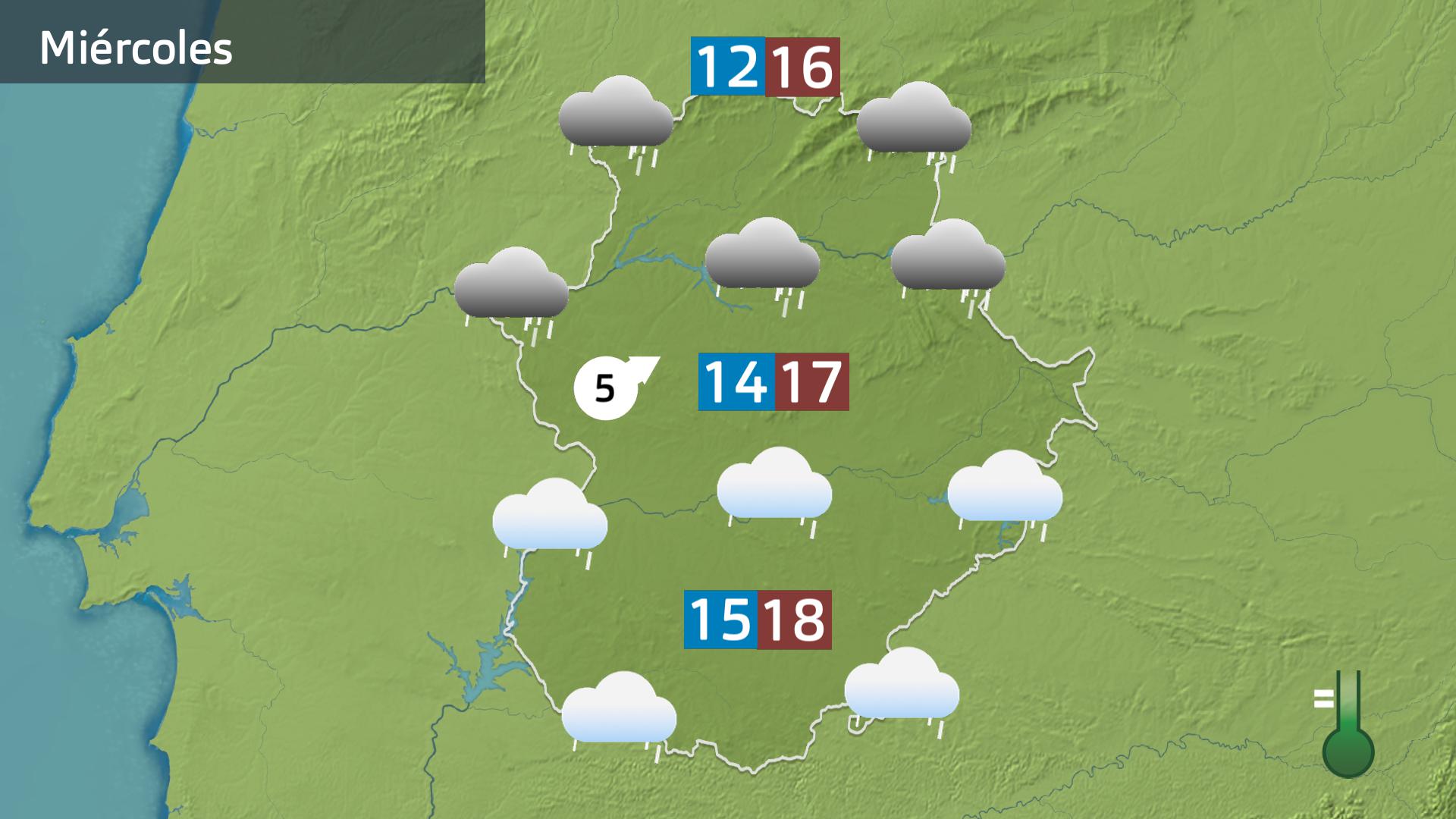 Previsión Extremadura