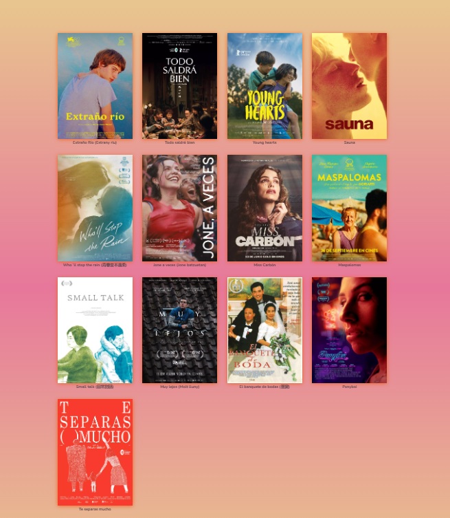 Largometrajes que se van a proyectar