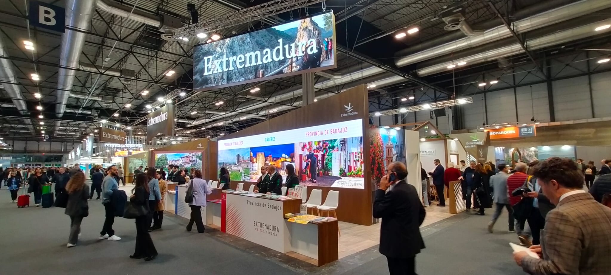 Extremadura gana en Fitur el premio al mejor stand sostenible