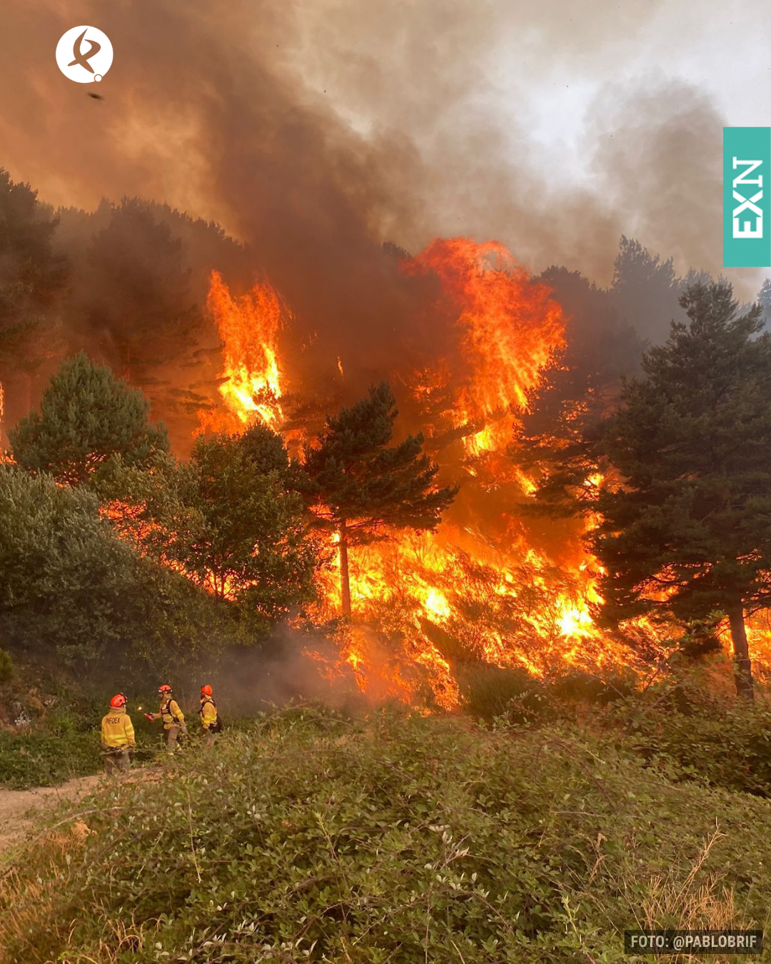 Incendios forestales en Extremadura