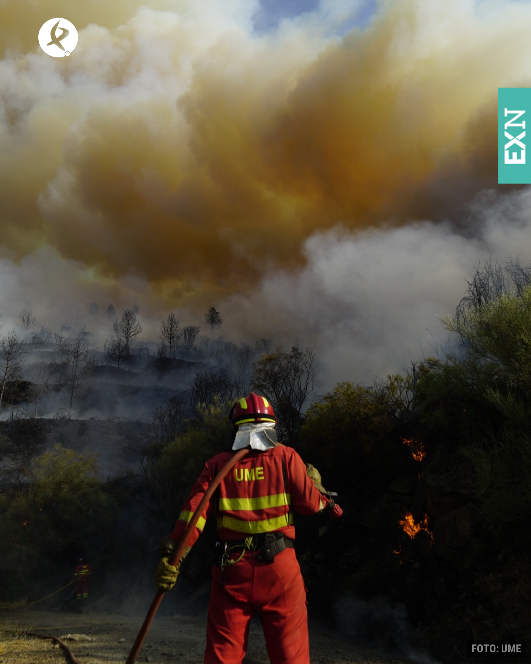 Incendios forestales en Extremadura