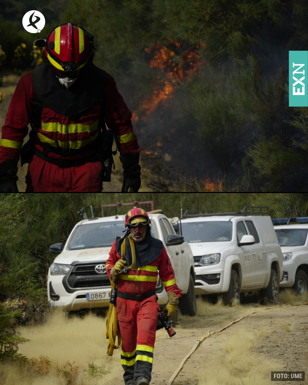 Incendios forestales en Extremadura