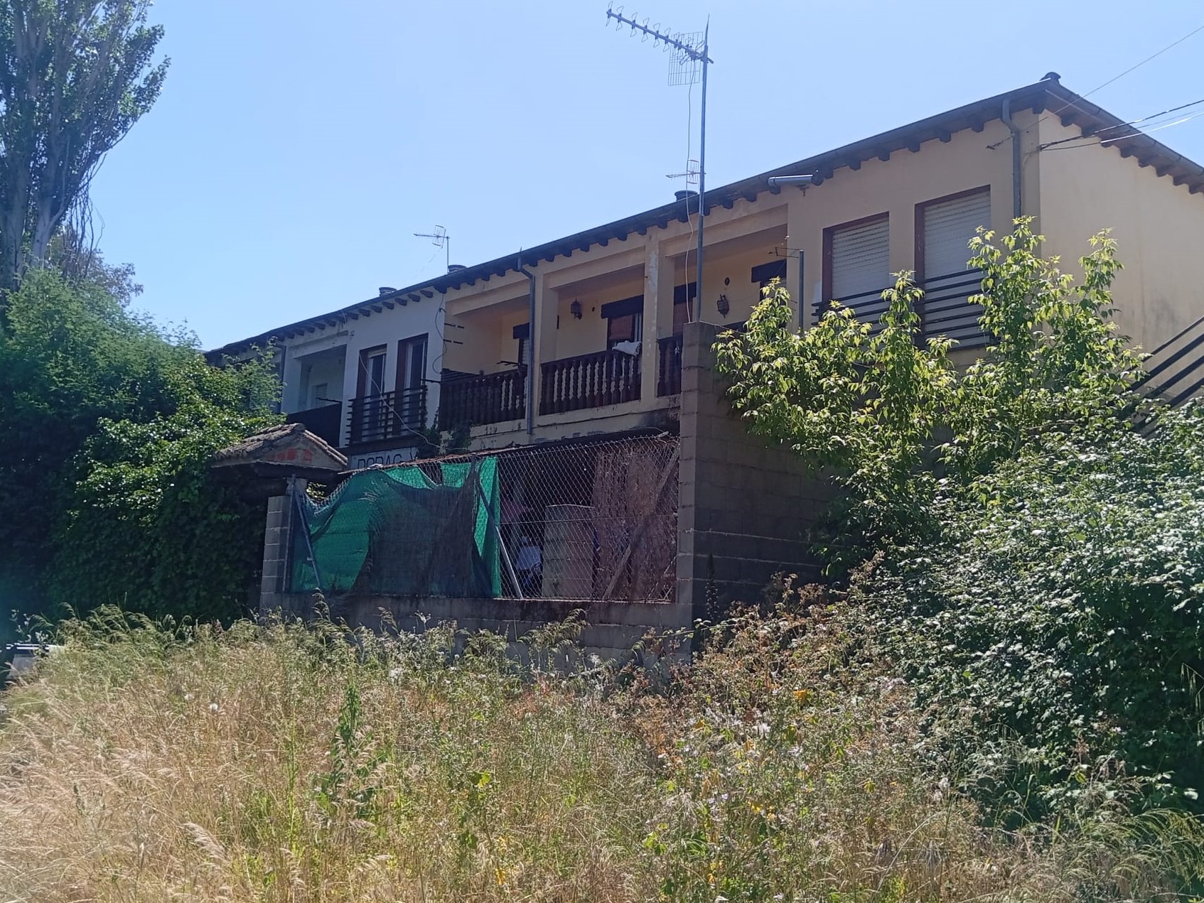 Lugar del crimen en Aldeanueva del Camino