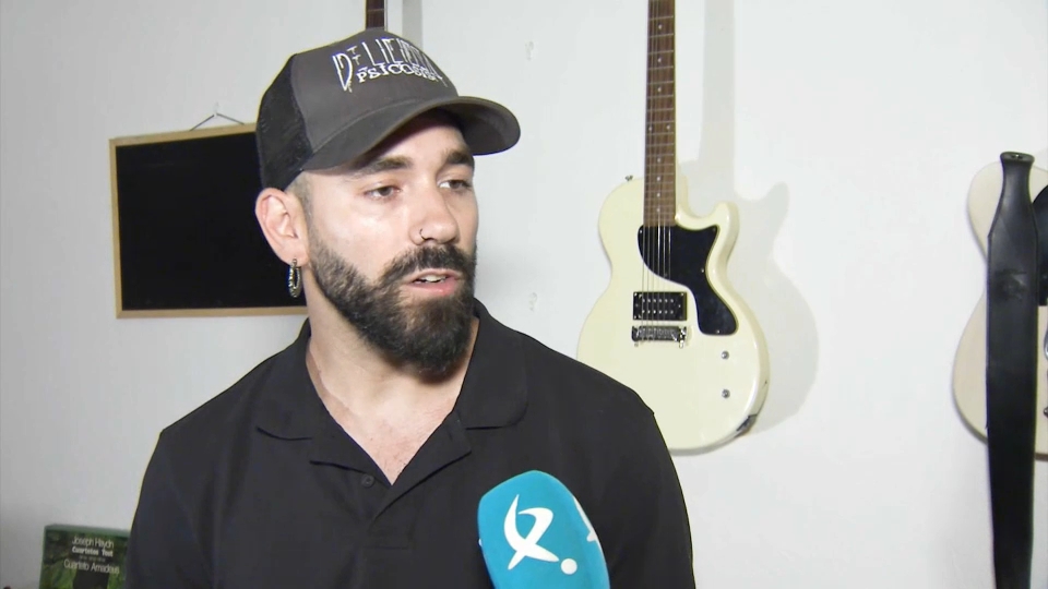 Álvaro Domínguez, guitarrista de 'Deliciosa Psicosis'