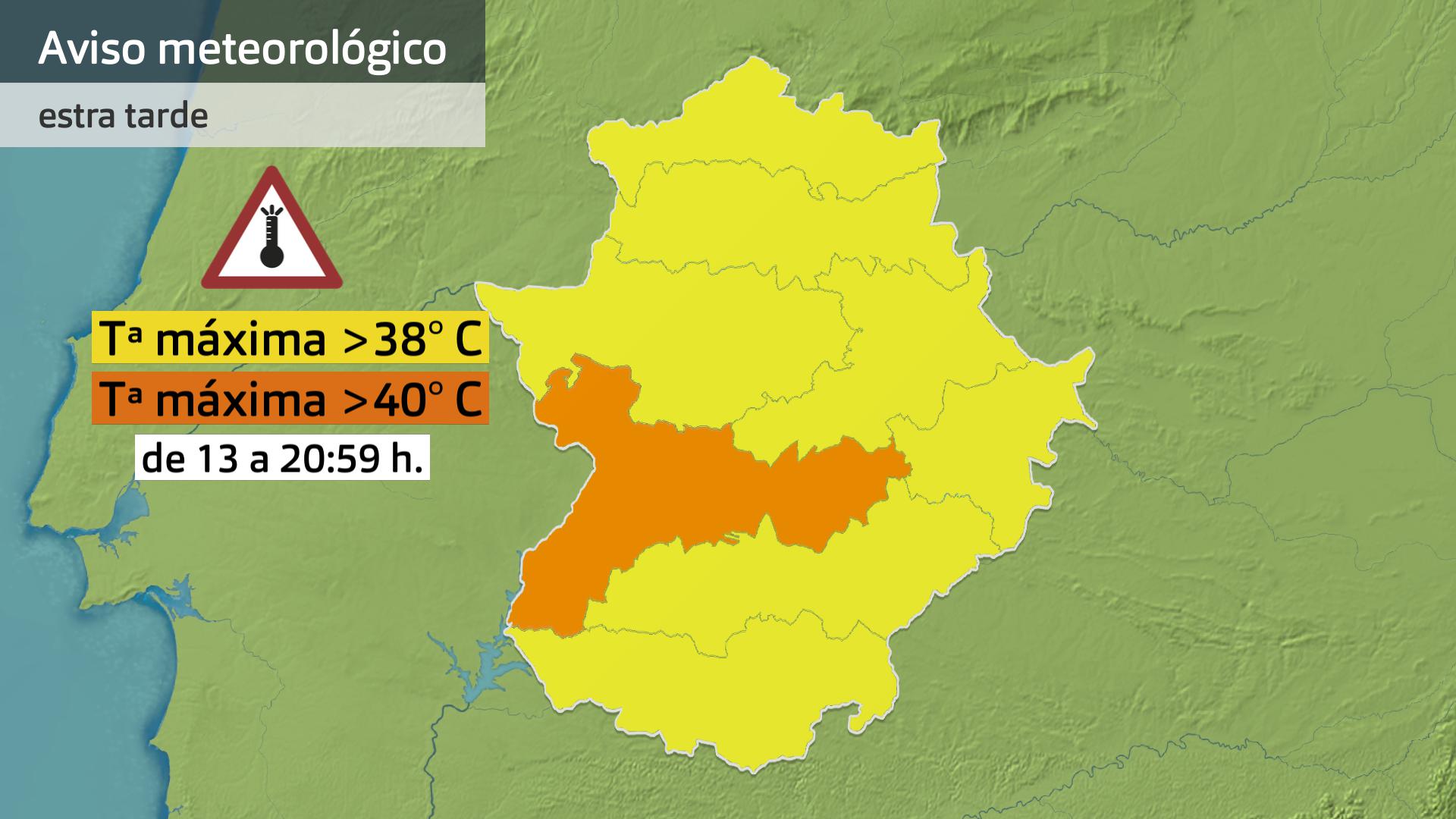 Avisos meteorológicos (Aemet) para hoy jueves 4 de julio