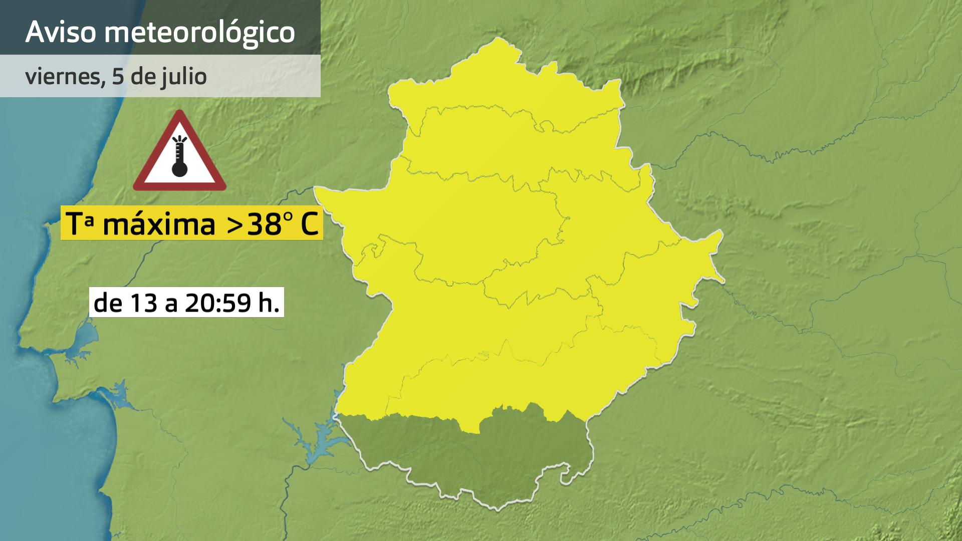 Prevision Extremadura