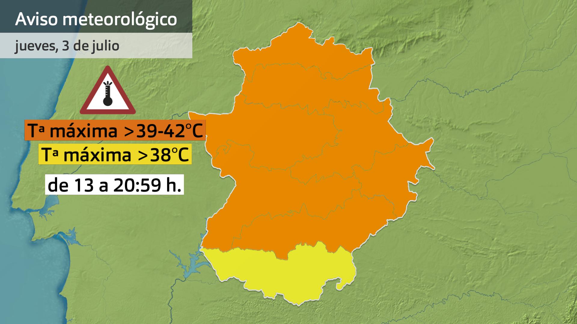 Previsión Extremadura