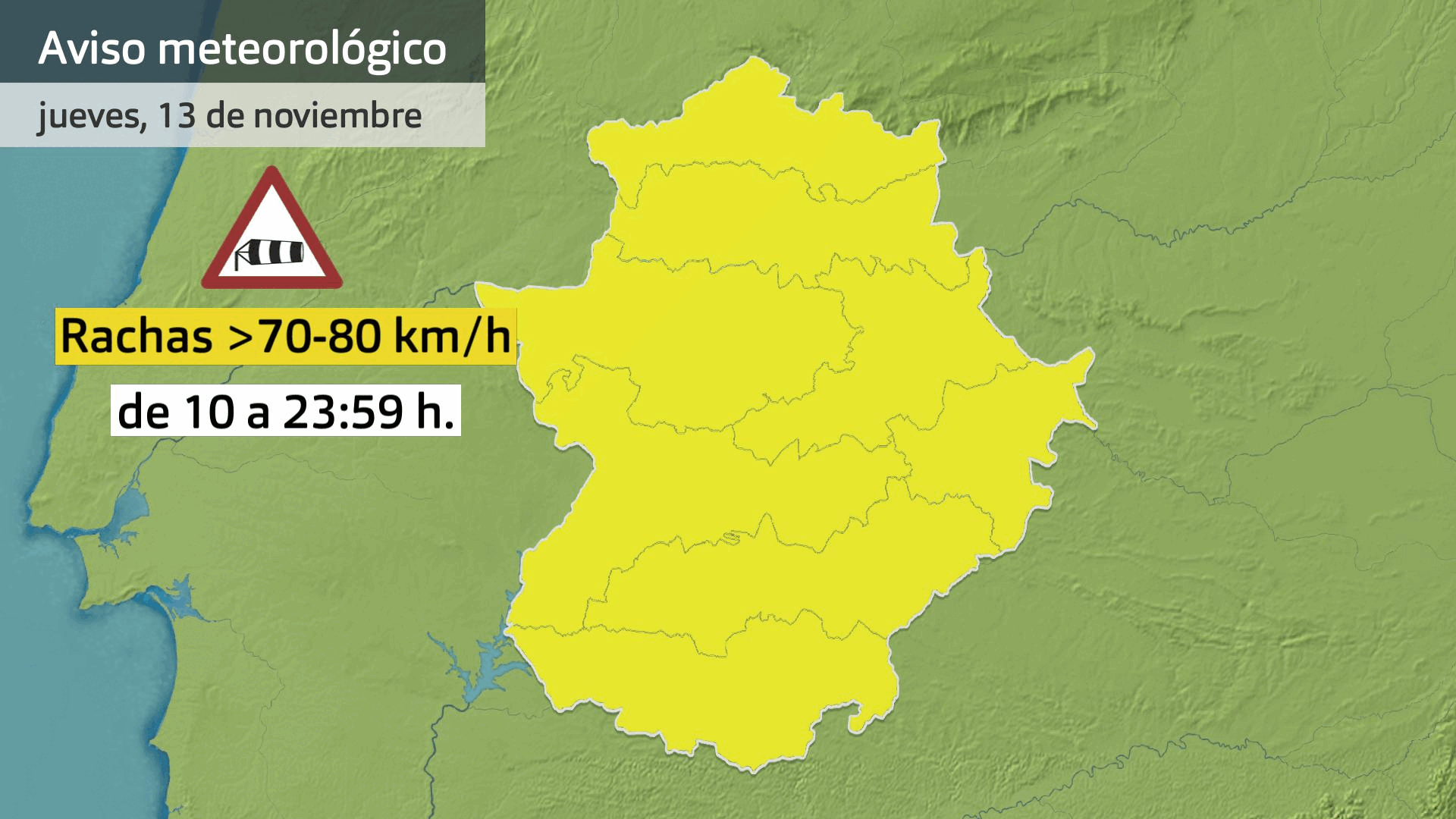 Previsión Extremadura