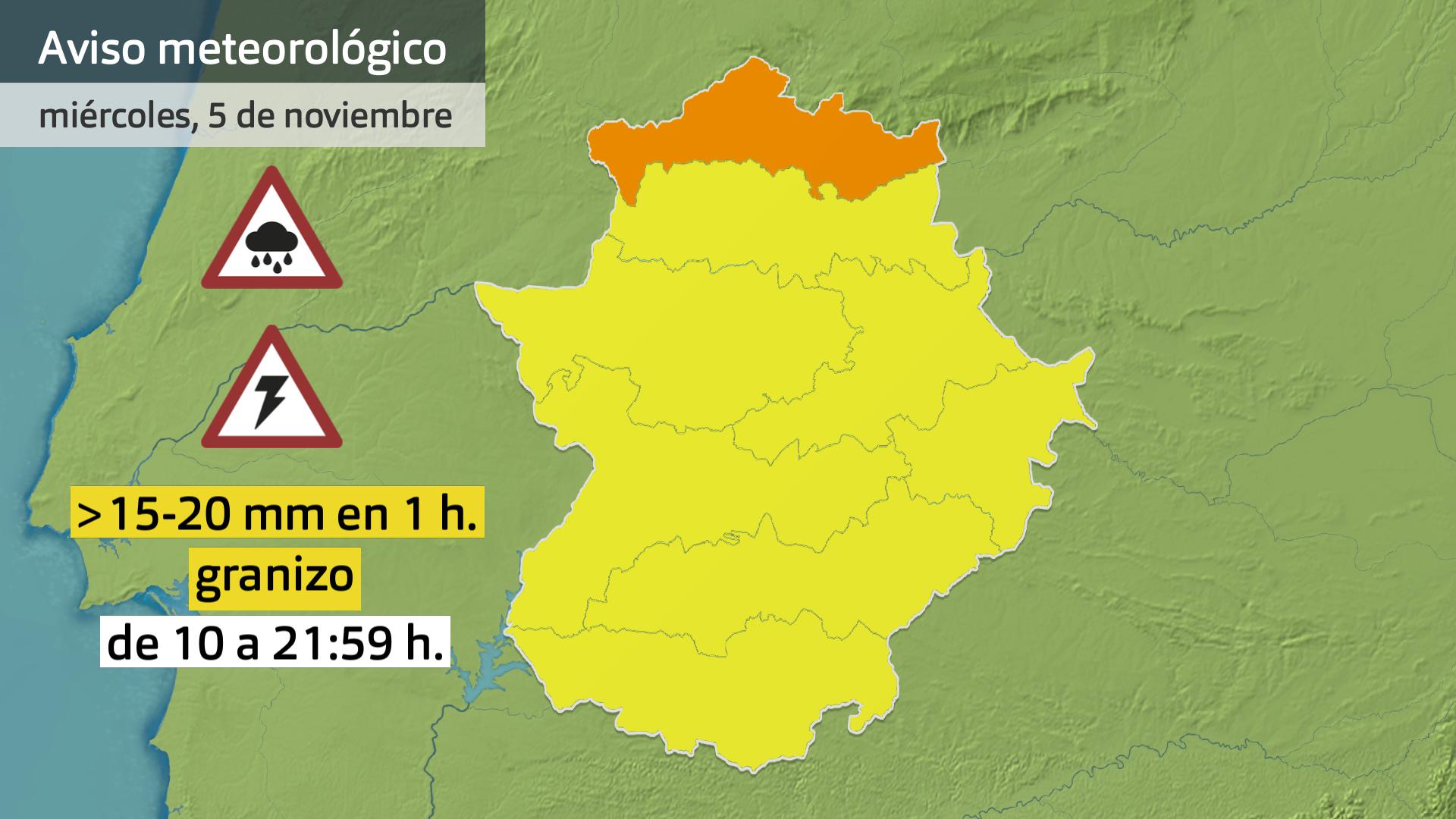 Previsión Extremadura