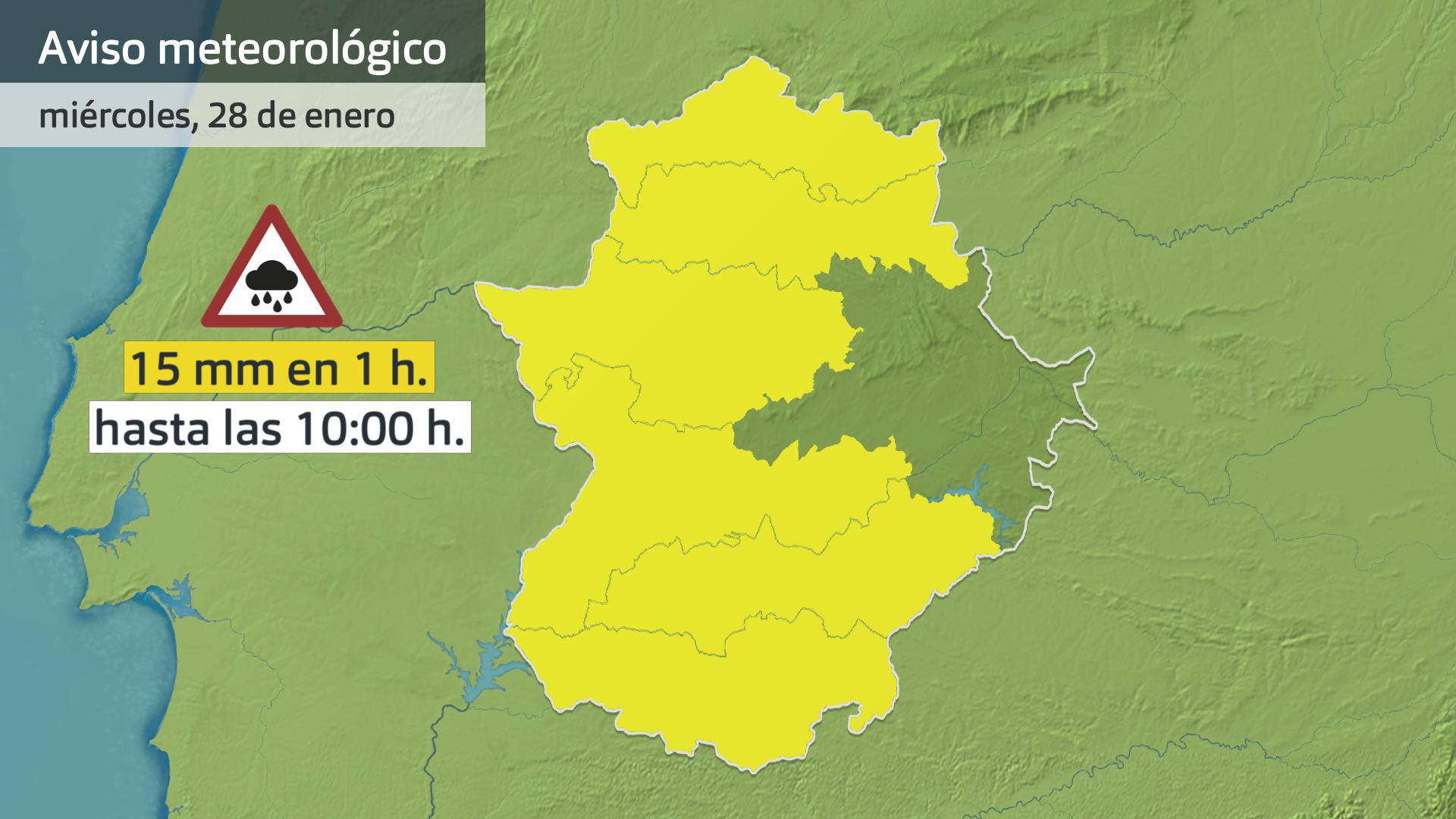 Previsión Extremadura