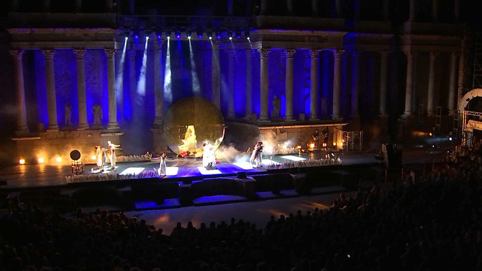 El teatro romano de Mérida acoge 'Cleopatra enamorada'
