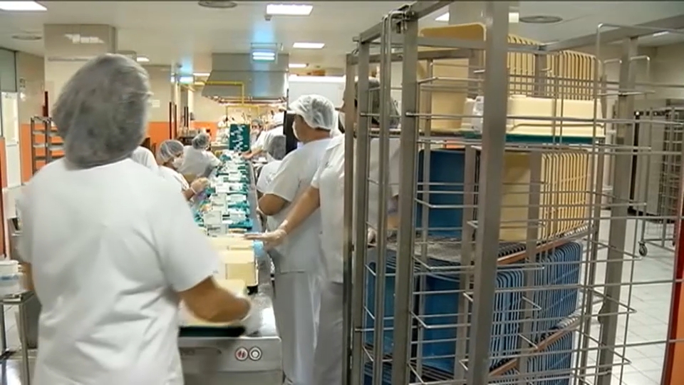 Alimentación en hospitales