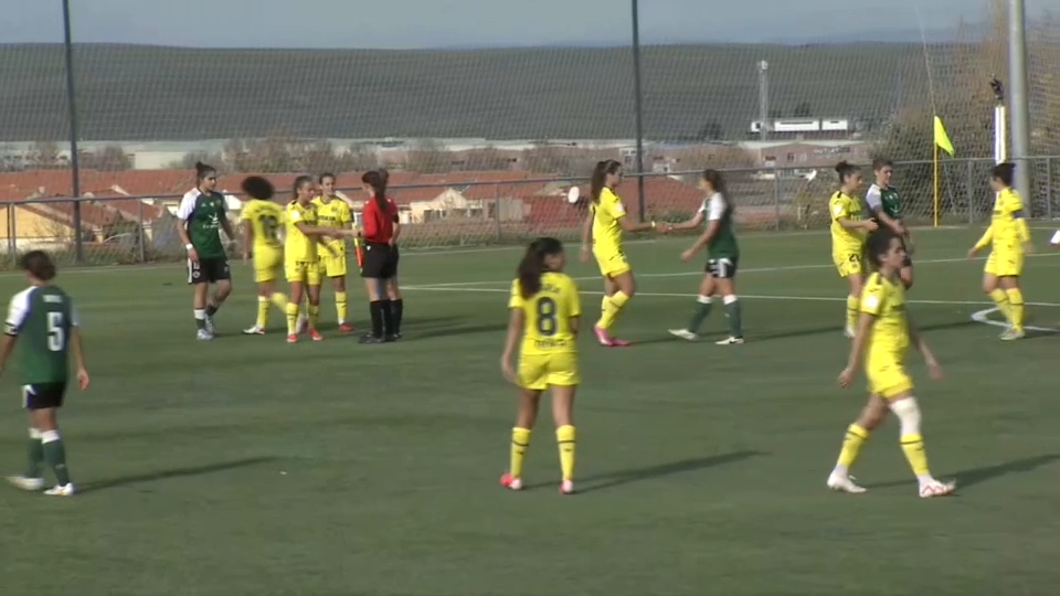 El Cacereño Femenino no ha podido ampliar su buena racha de resultados contra el Villarreal