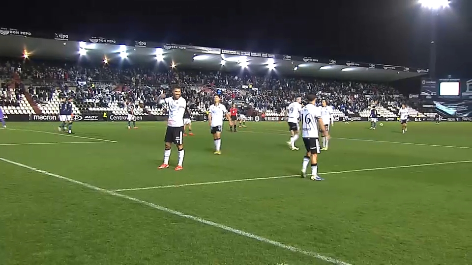 Celebración gol Mérida