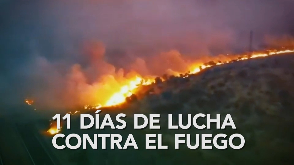Ya ha pasado lo peor: Tras once días de lucha, el incendio de Jarilla está estabilizado