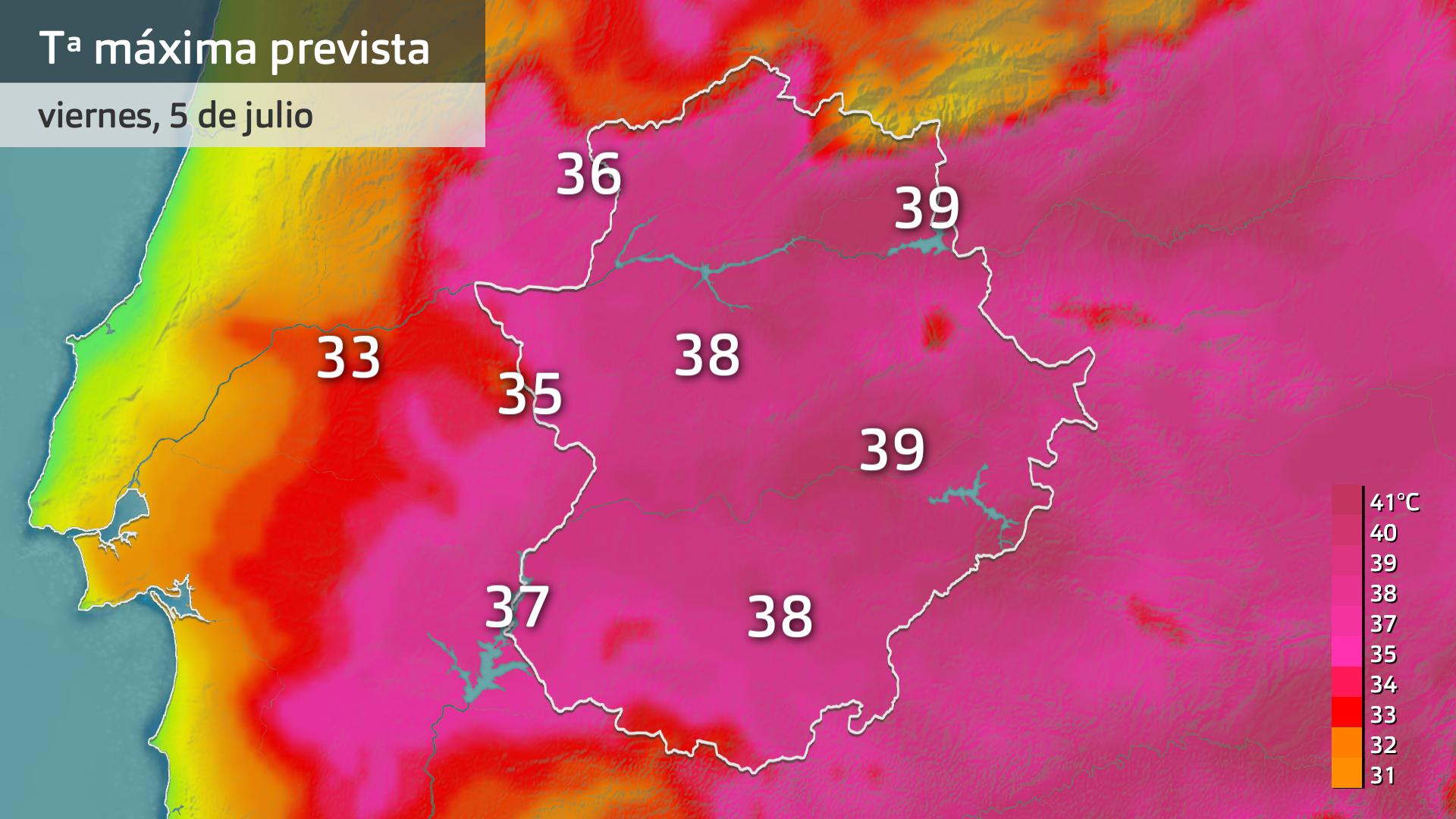 Prevision Extremadura