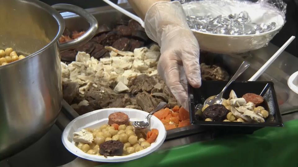 Menú extremeño en el Hospital de Badajoz