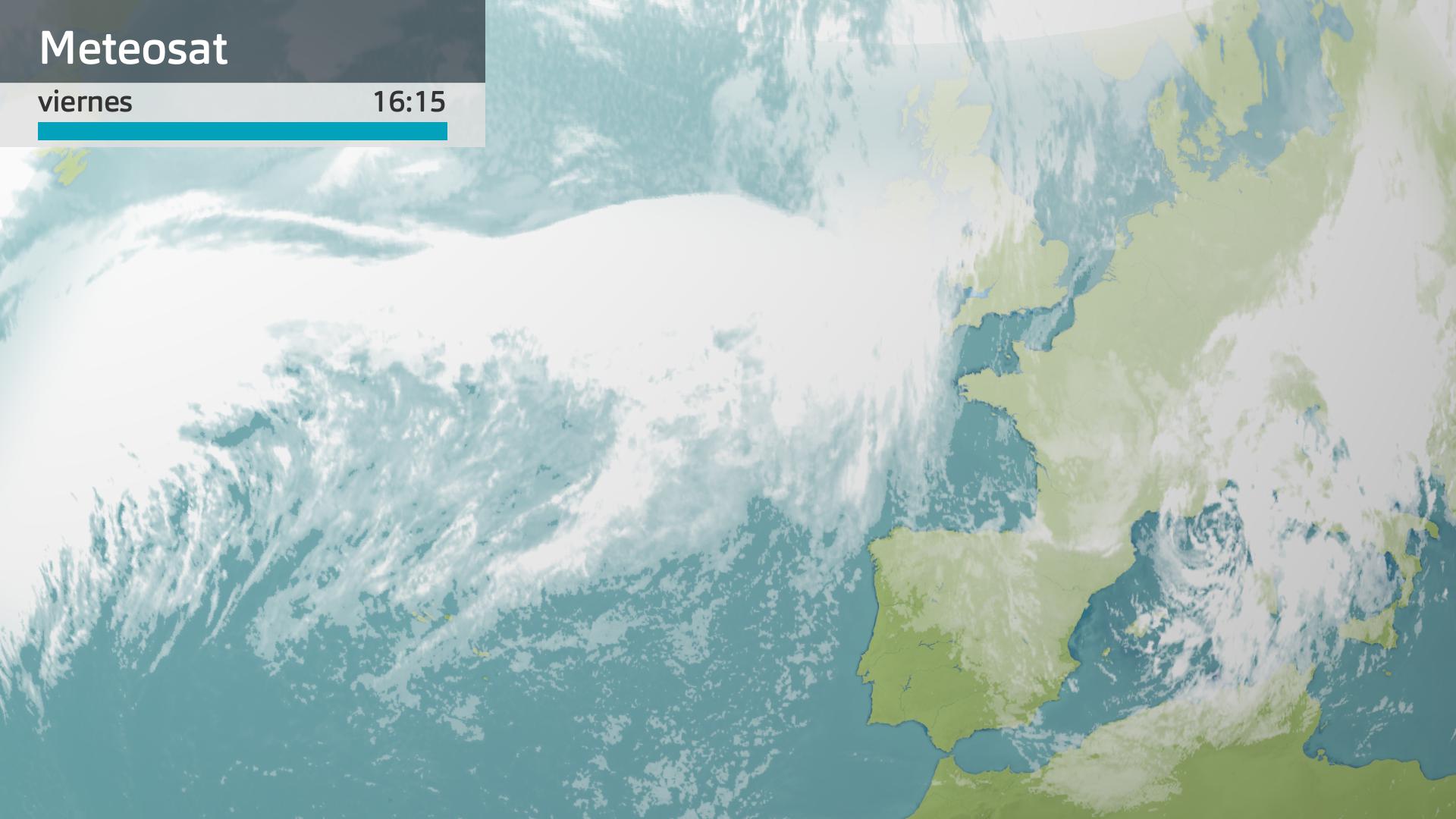 Imagen del Meteosat a las 16:15 horas