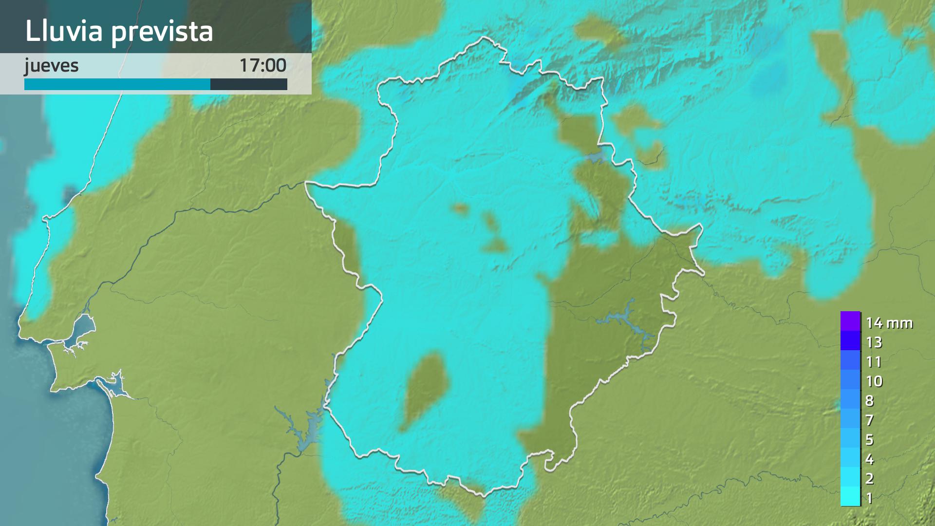 Previsión Extremadura