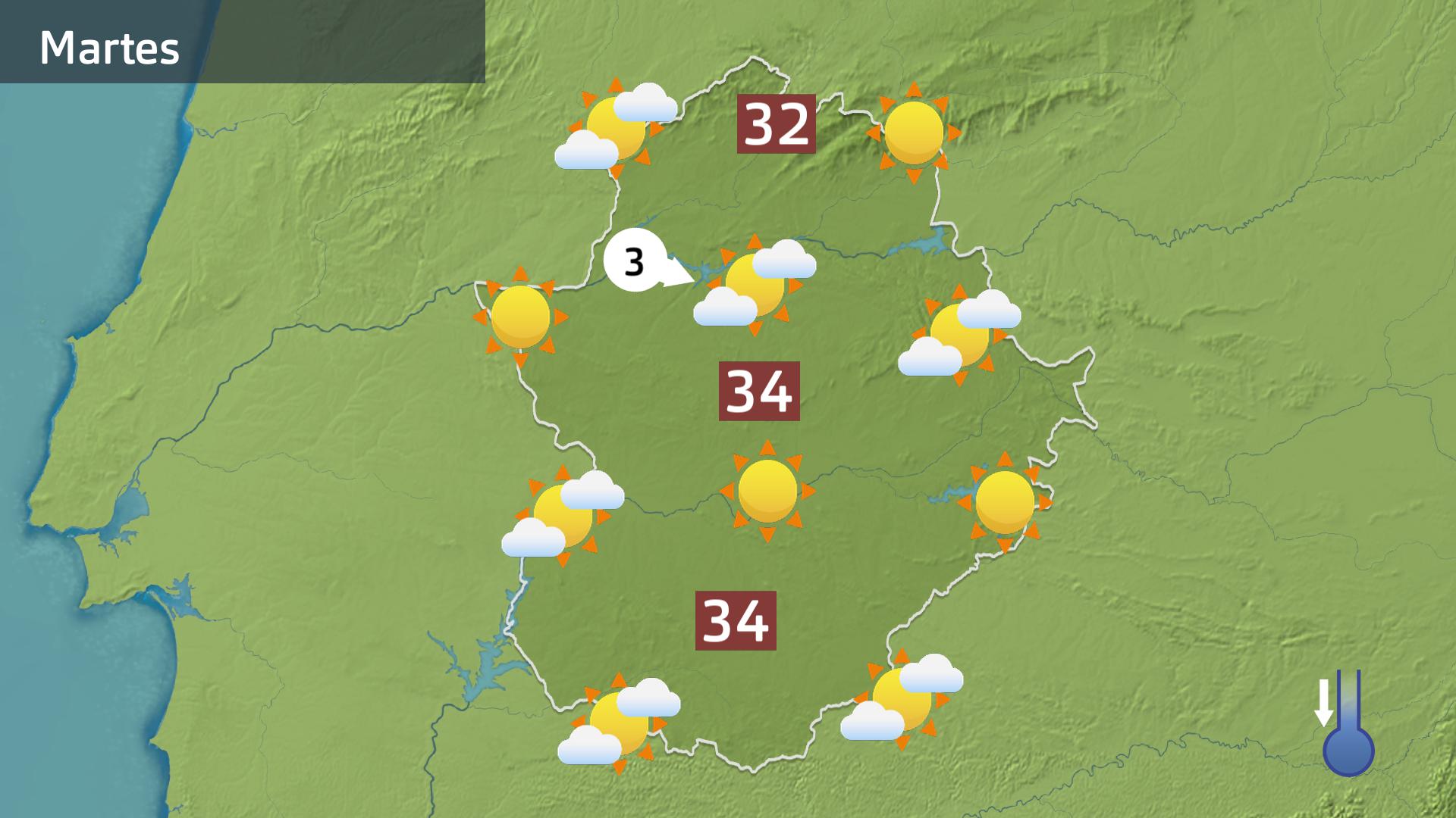 Previsión Extremadura